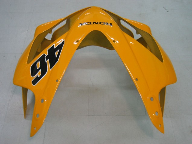 2004-2007 Honda CBR600 F4i Motorcycle Fairings - Yellow Blue White Black Nastro Azzurro Canada for Sale