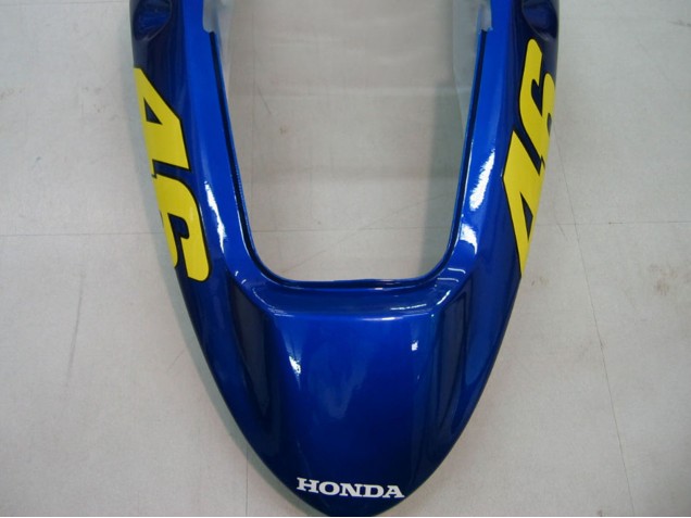 2004-2007 Honda CBR600 F4i Motorcycle Fairings - Yellow Blue White Black Nastro Azzurro Canada for Sale