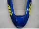 2004-2007 Honda CBR600 F4i Motorcycle Fairings - Yellow Blue White Black Nastro Azzurro Canada for Sale