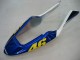 2004-2007 Honda CBR600 F4i Motorcycle Fairings - Yellow Blue White Black Nastro Azzurro Canada for Sale