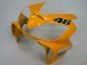 2004-2007 Honda CBR600 F4i Motorcycle Fairings - Yellow Blue White Black Nastro Azzurro Canada for Sale