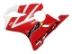 2004-2007 Honda CBR600 F4i Motorcycle Fairings - White Red Canada for Sale
