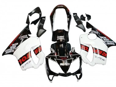 2004-2007 Honda CBR600 F4i Motorcycle Fairings - White Glossy Black Red Repsol Canada for Sale
