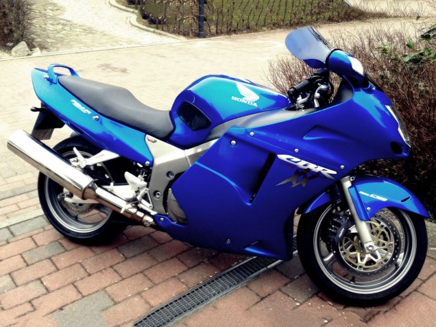 1996-2007 Honda CBR1100XX Blackbird Abs Motorcycle Fairings - Blue Canada for Sale