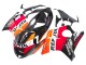 1996-2007 Honda CBR1100XX Blackbird Abs Motorcycle Fairings - Orange White Red Glossy Black Repsol Canada for Sale