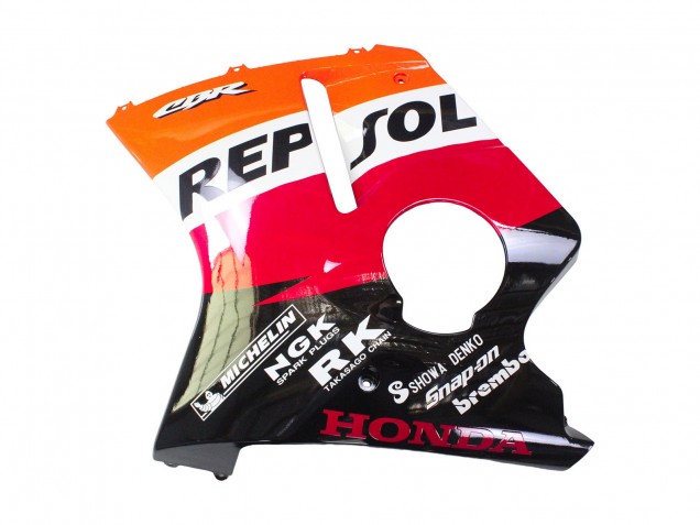 1996-2007 Honda CBR1100XX Blackbird Abs Motorcycle Fairings - Orange White Red Glossy Black Repsol Canada for Sale