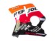 1996-2007 Honda CBR1100XX Blackbird Abs Motorcycle Fairings - Orange White Red Glossy Black Repsol Canada for Sale
