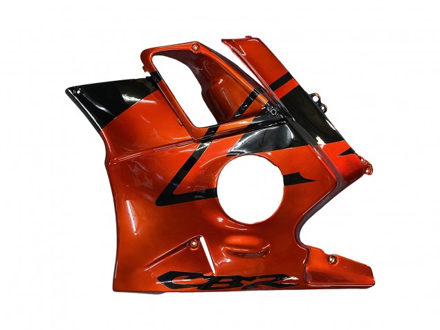1991-1994 Honda CBR600 F2 Motorcycle Fairings - Orange Glossy Black Canada for Sale