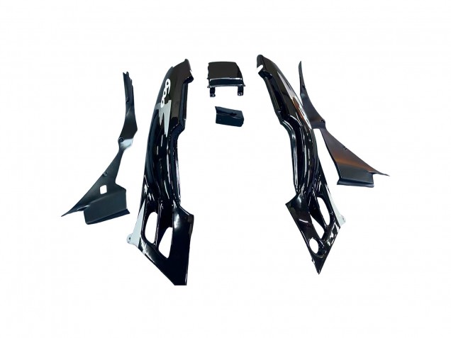 1991-1994 Honda CBR600 F2 Motorcycle Fairings - Silver Glossy Black Canada for Sale