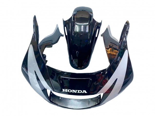 1991-1994 Honda CBR600 F2 Motorcycle Fairings - Silver Glossy Black Canada for Sale