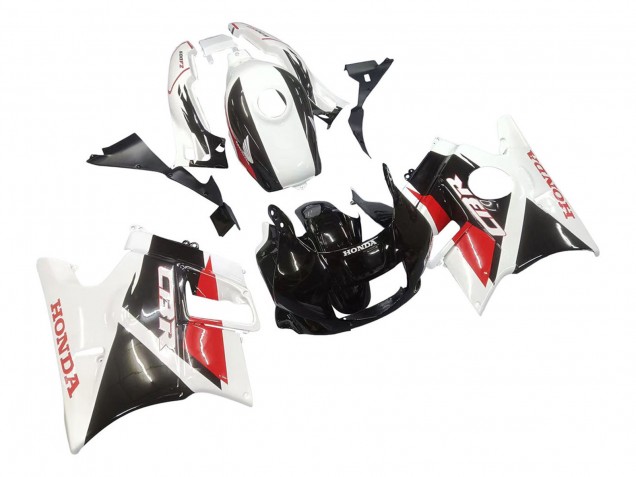 1991-1994 Honda CBR600 F2 Motorcycle Fairings - White Red Glossy Black Canada for Sale