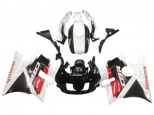1991-1994 Honda CBR600 F2 Motorcycle Fairings - White Red Glossy Black Canada for Sale