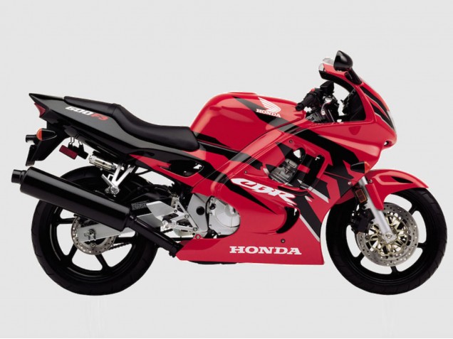 1995-1996 Honda CBR600 F3 Motorcycle Fairings - Red Glossy Black Canada for Sale