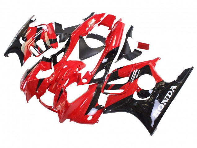 1997-1998 Honda CBR600 F3 Motorcycle Fairings - Red Glossy Black Canada for Sale