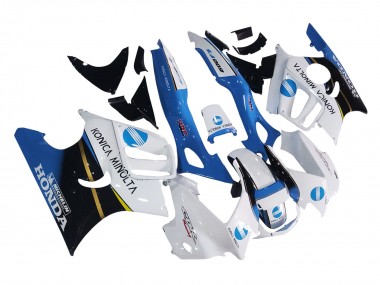 1997-1998 Honda CBR600 F3 Motorcycle Fairings - White Blue Glossy Black Canada for Sale