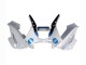 1997-1998 Honda CBR600 F3 Motorcycle Fairings - White Blue Glossy Black Canada for Sale
