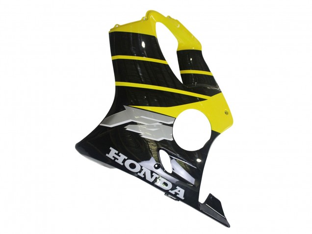 1999-2000 Honda CBR600 F4 Motorcycle Fairings - Yellow Glossy Black Canada for Sale