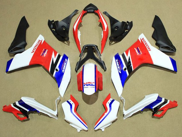 2011-2013 Honda CBR600F Motorcycle Fairings - White Red Blue Canada for Sale