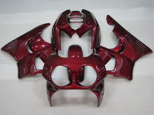 1992-1993 Honda CBR900RR 893 Motorcycle Fairings - Maroon Red Canada for Sale