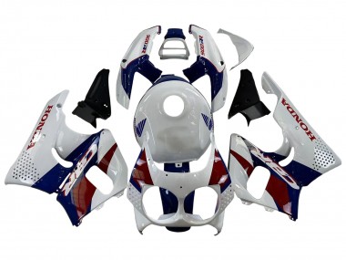 1992-1993 Honda CBR900RR 893 Motorcycle Fairings - White Red Dark Blue Canada for Sale