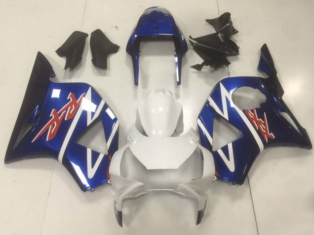 1994-1995 Honda CBR900RR 893 Motorcycle Fairings - White Blue Glossy Black Canada for Sale