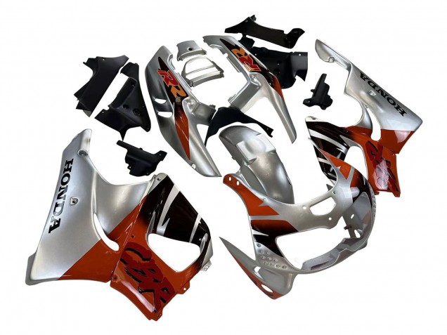 1996-1997 Honda CBR900RR 893 Motorcycle Fairings - Silver Red Glossy Black Canada for Sale