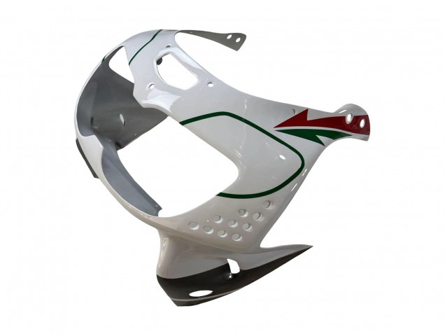1996-1997 Honda CBR900RR 893 Motorcycle Fairings - White Green Grey Glossy Black Castrol Canada for Sale