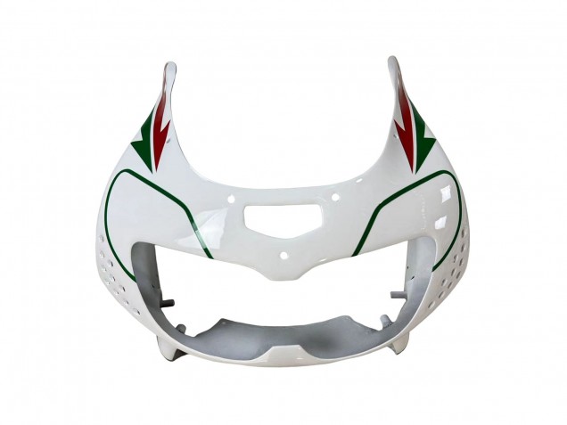 1996-1997 Honda CBR900RR 893 Motorcycle Fairings - White Green Grey Glossy Black Castrol Canada for Sale