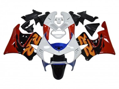 1998-1999 Honda CBR900RR 919 Motorcycle Fairings - White Red Blue Glossy Black Canada for Sale