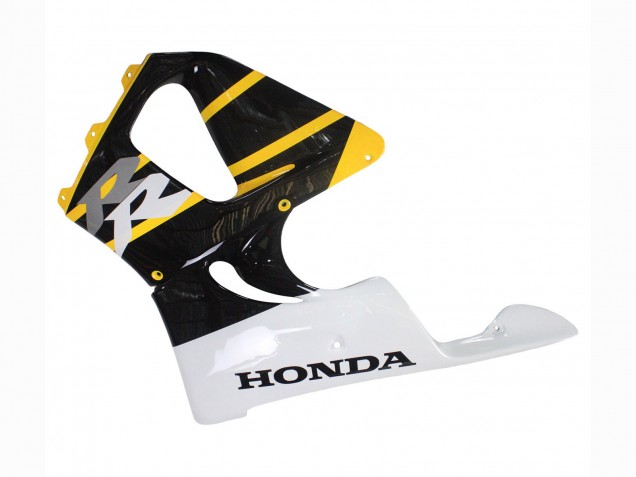 1998-1999 Honda CBR900RR 919 Motorcycle Fairings - White Yellow Glossy Black Canada for Sale