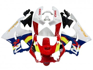 1998-1999 Honda CBR900RR 919 Motorcycle Fairings - White Red Yellow Blue Canada for Sale