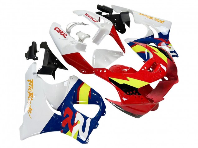 1998-1999 Honda CBR900RR 919 Motorcycle Fairings - White Red Yellow Blue Canada for Sale