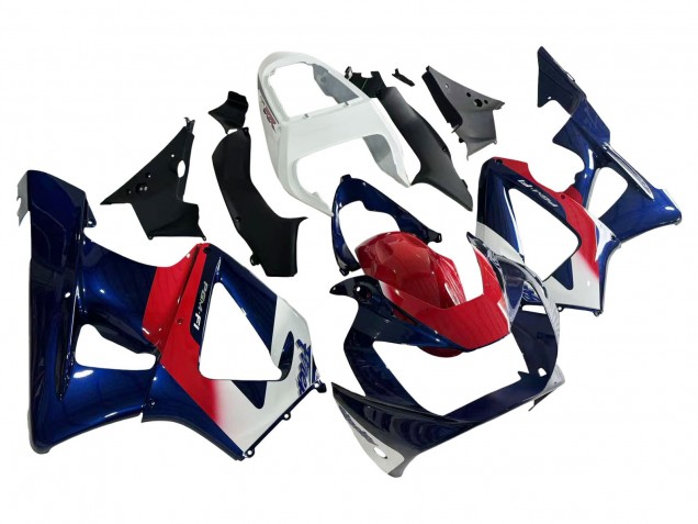 2000-2001 Honda CBR900RR 929 Motorcycle Fairing - White Red Blue Canada for Sale