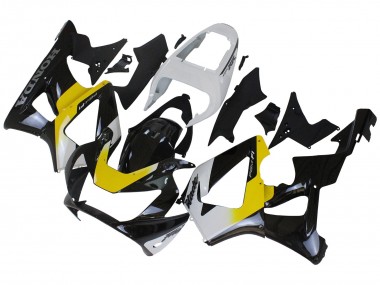 2000-2001 Honda CBR900RR 929 Motorcycle Fairings - White Yellow Glossy Black Canada for Sale