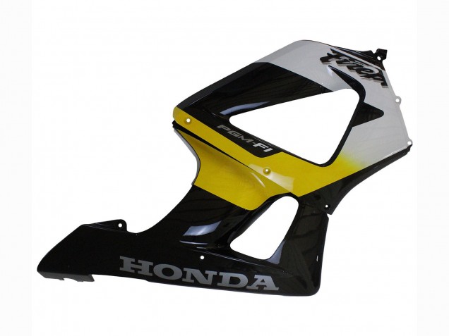 2000-2001 Honda CBR900RR 929 Motorcycle Fairings - White Yellow Glossy Black Canada for Sale