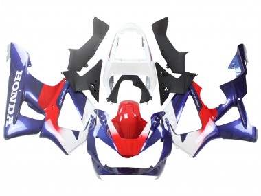 2000-2001 Honda CBR900RR 929 Motorcycle Fairings - White Red Blue Canada for Sale