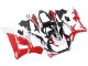 2000-2001 Honda CBR900RR 929 Motorcycle Fairings - White Red Glossy Black Racing Canada for Sale