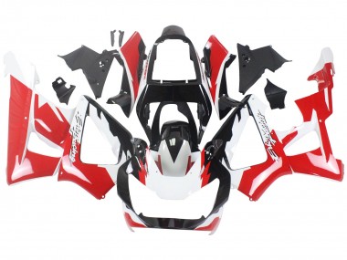 2000-2001 Honda CBR900RR 929 Motorcycle Fairings - White Red Glossy Black Racing Canada for Sale