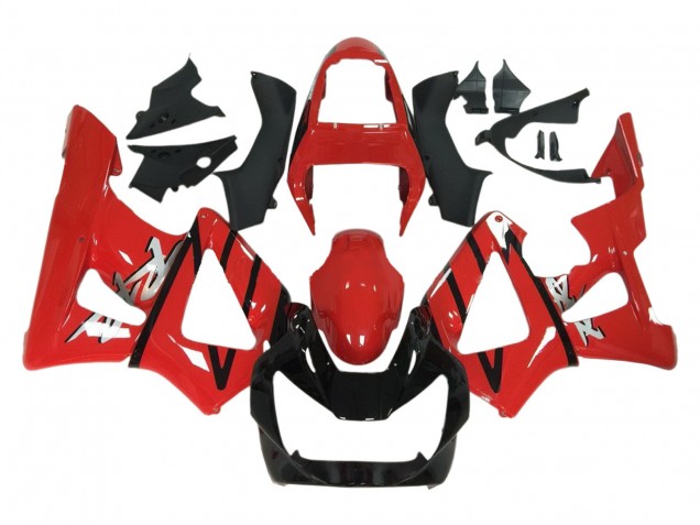 2000-2001 Honda CBR900RR 929 Motorcycle Fairings - Red Glossy Black Canada for Sale