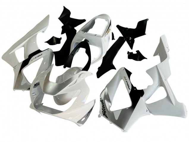 2000-2001 Honda CBR900RR 929 Motorcycle Fairings - White Silver Canada for Sale