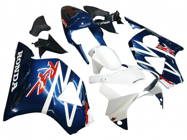 2002-2003 Honda CBR900RR 954 Motorcycle Fairings - White Dark Blue Canada for Sale