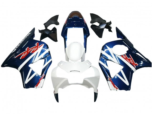 2002-2003 Honda CBR900RR 954 Motorcycle Fairings - White Dark Blue Canada for Sale