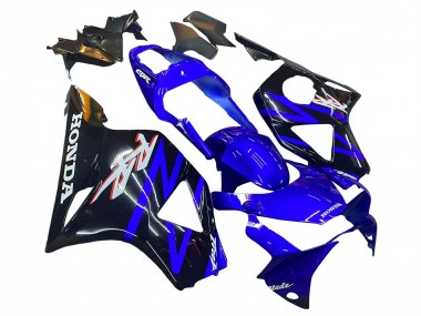 2002-2003 Honda CBR900RR 954 Motorcycle Fairing Kits - Blue Glossy Black Canada for Sale