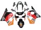 2002-2003 Honda CBR900RR 954 Motorcycle Fairing Kits - Orange White Red Glossy Black Repsol Canada for Sale