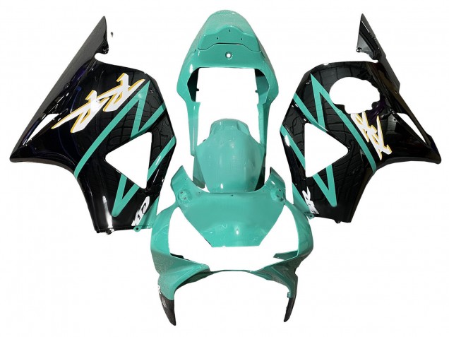 2002-2003 Honda CBR900RR 954 Motorcycle Fairings - Light Green Glossy Black Canada for Sale