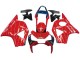2002-2003 Honda CBR900RR 954 Motorcycle Fairings - Red Dark Blue Dunlop Canada for Sale