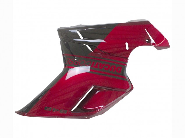 2007-2014 Ducati 848 Motorcycle Fairing - Red Glossy Black Canada for Sale