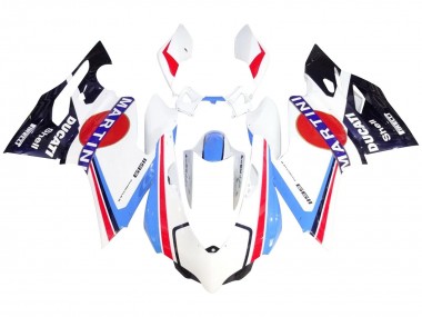 2011-2014 Ducati 1199 Motorcycle Fairings - White Red Blue Glossy Black Martini Canada for Sale