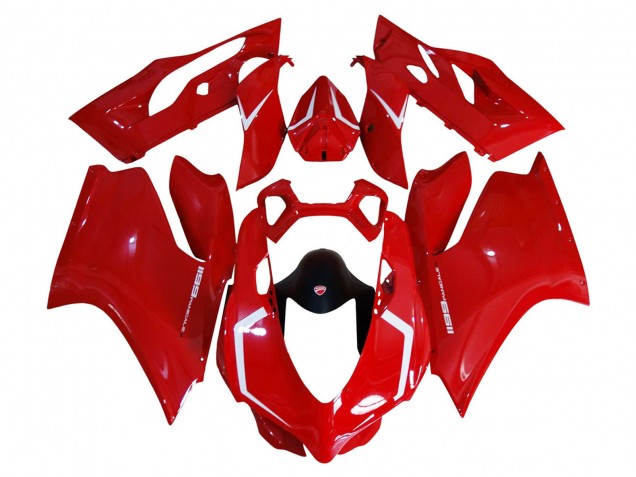 2011-2014 Ducati 1199 Motorcycle Fairing Kits - Red Canada for Sale