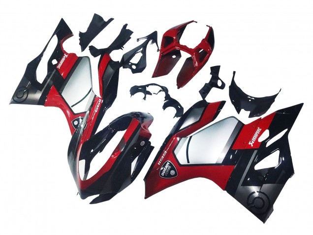 2011-2014 Ducati 1199 Motorcycle Fairings - Red Silver Black Canada for Sale